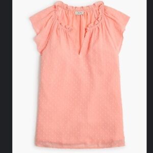 J. Crew clip dot top